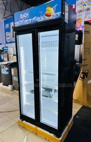 ADH 625L Side by Side Door Display Chillers/Fridges \\ BLACK