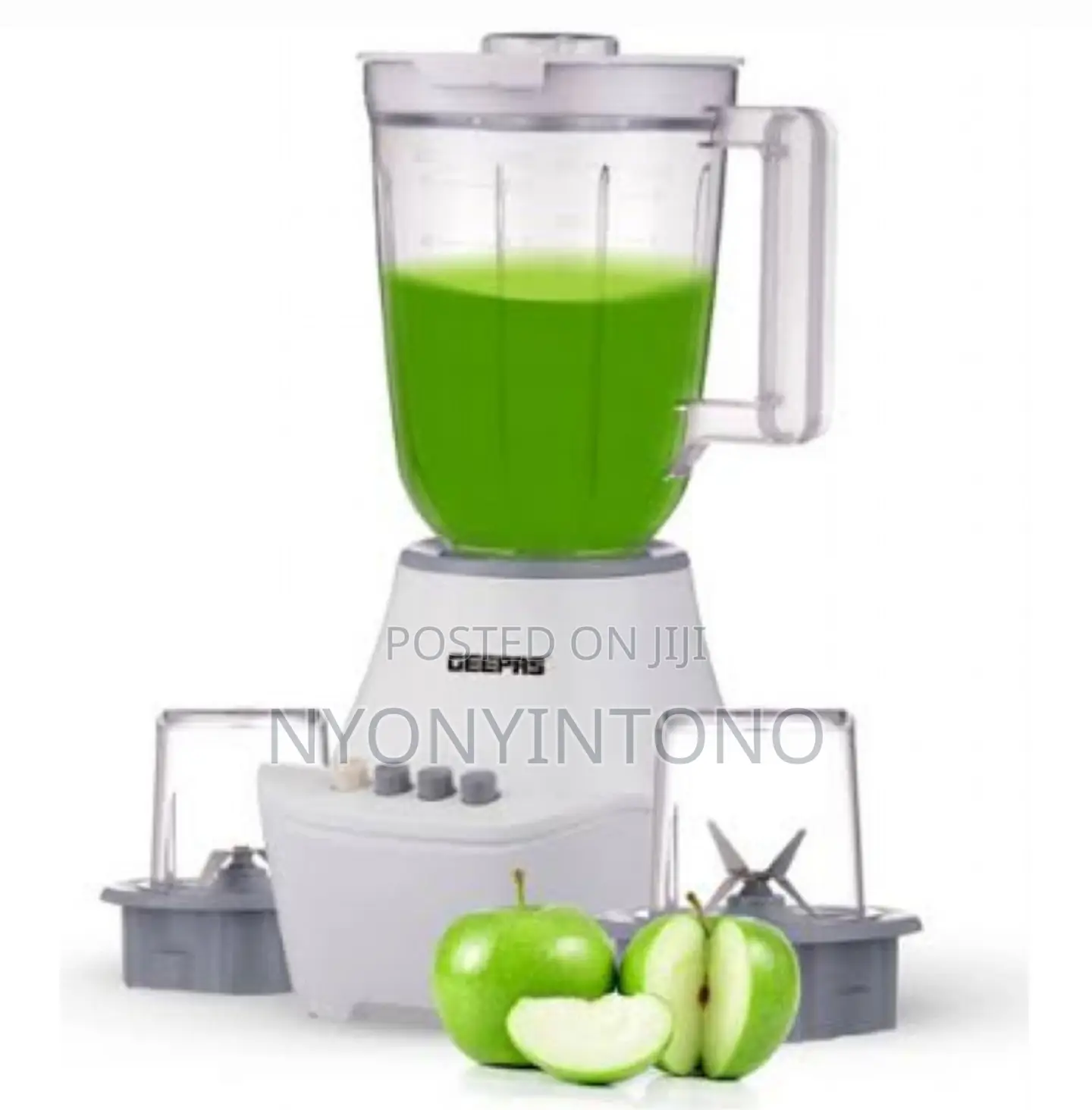 Geepas 3 in 1 Heavyduty Blender, Powerful and Durable Motor