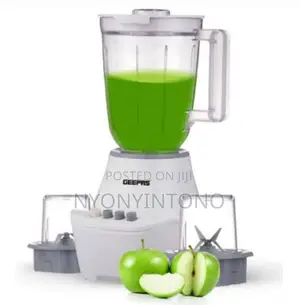 Geepas 3 in 1 Heavyduty Blender, Powerful and Durable Motor