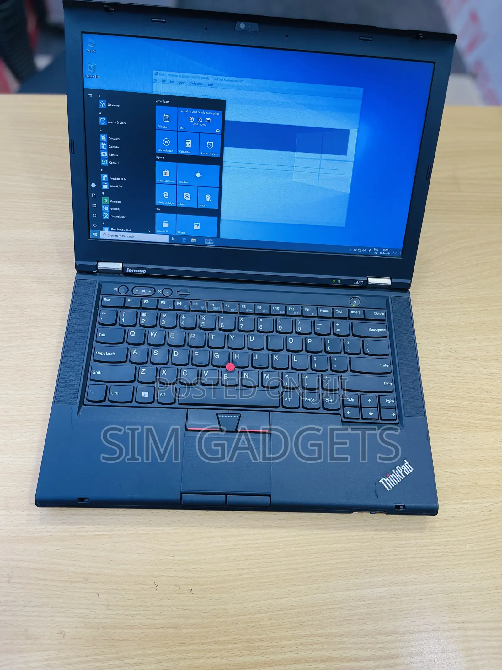 Laptop Lenovo ThinkPad T23 4GB Intel Core I5 HDD 320GB