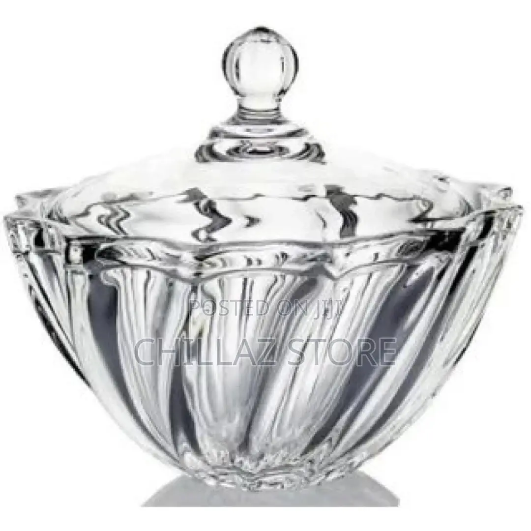 Lightbox
Glass Sugar Bowl/Candy Storage Jar