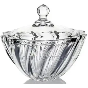 Lightbox
Glass Sugar Bowl/Candy Storage Jar