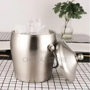 Stainless Steel Wine Ice Bucket –