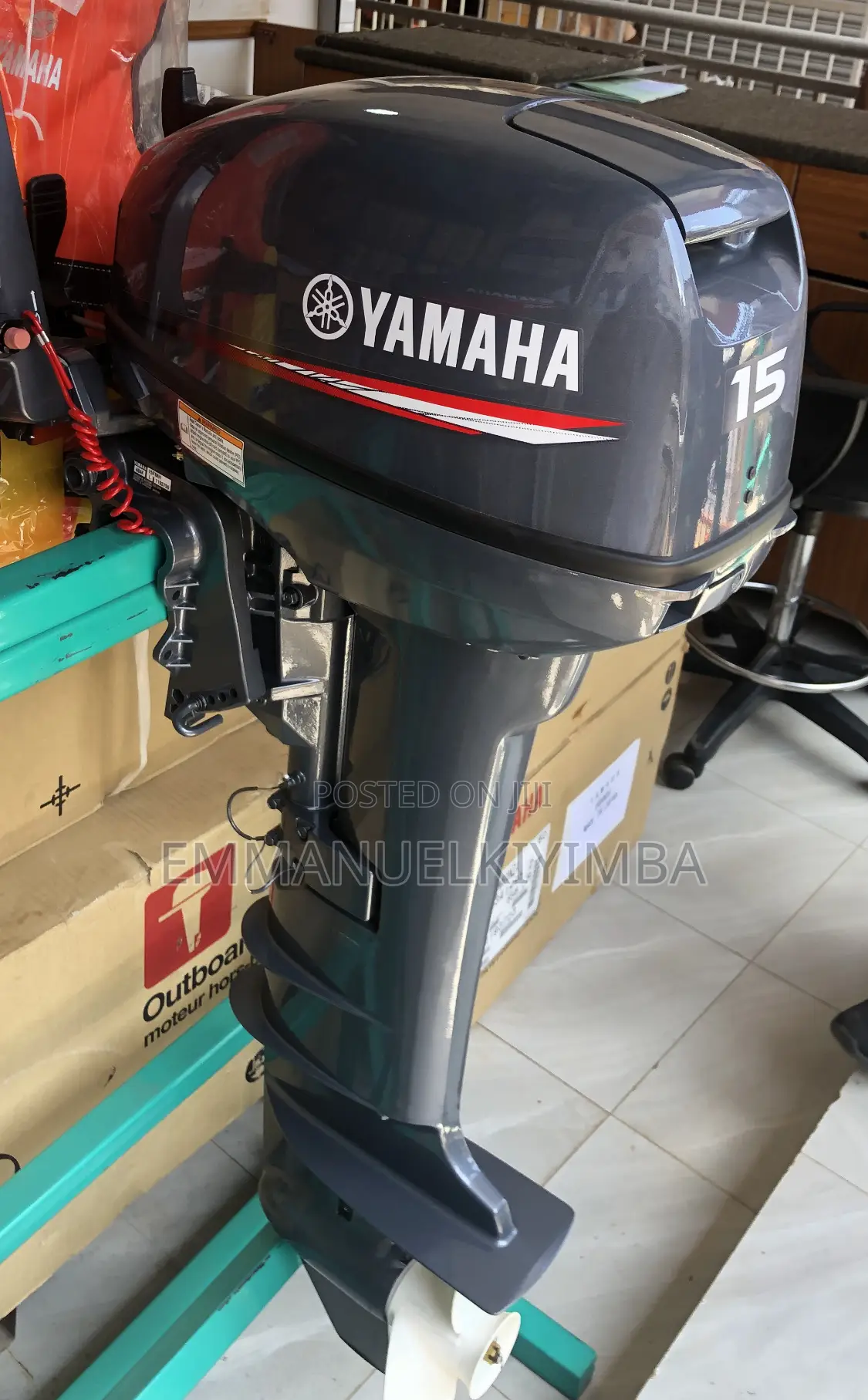 Yamaha 15hp 2 Stroke Enduro Boat Engine
