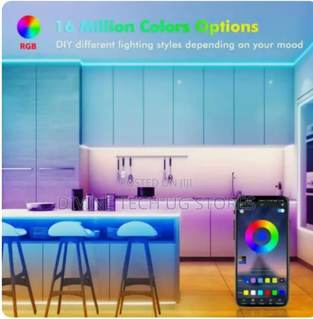 Usb Led Strip Light Wireless Bluetooth Control Light 5m