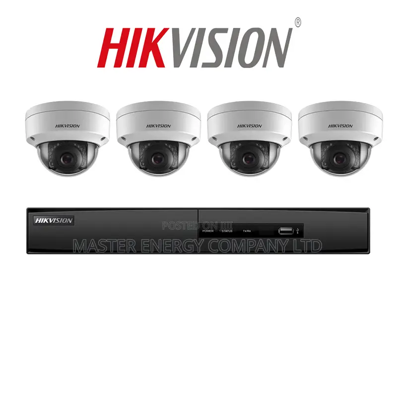 4 Channel IP Cameras Full Kit 22