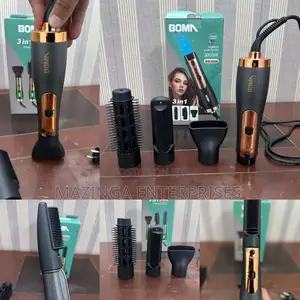 3in1 Boma Hair Dryer,Styling Comb and Curler