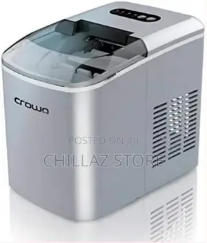 Lightbox Crown Instant Ice Cube Maker, Silver