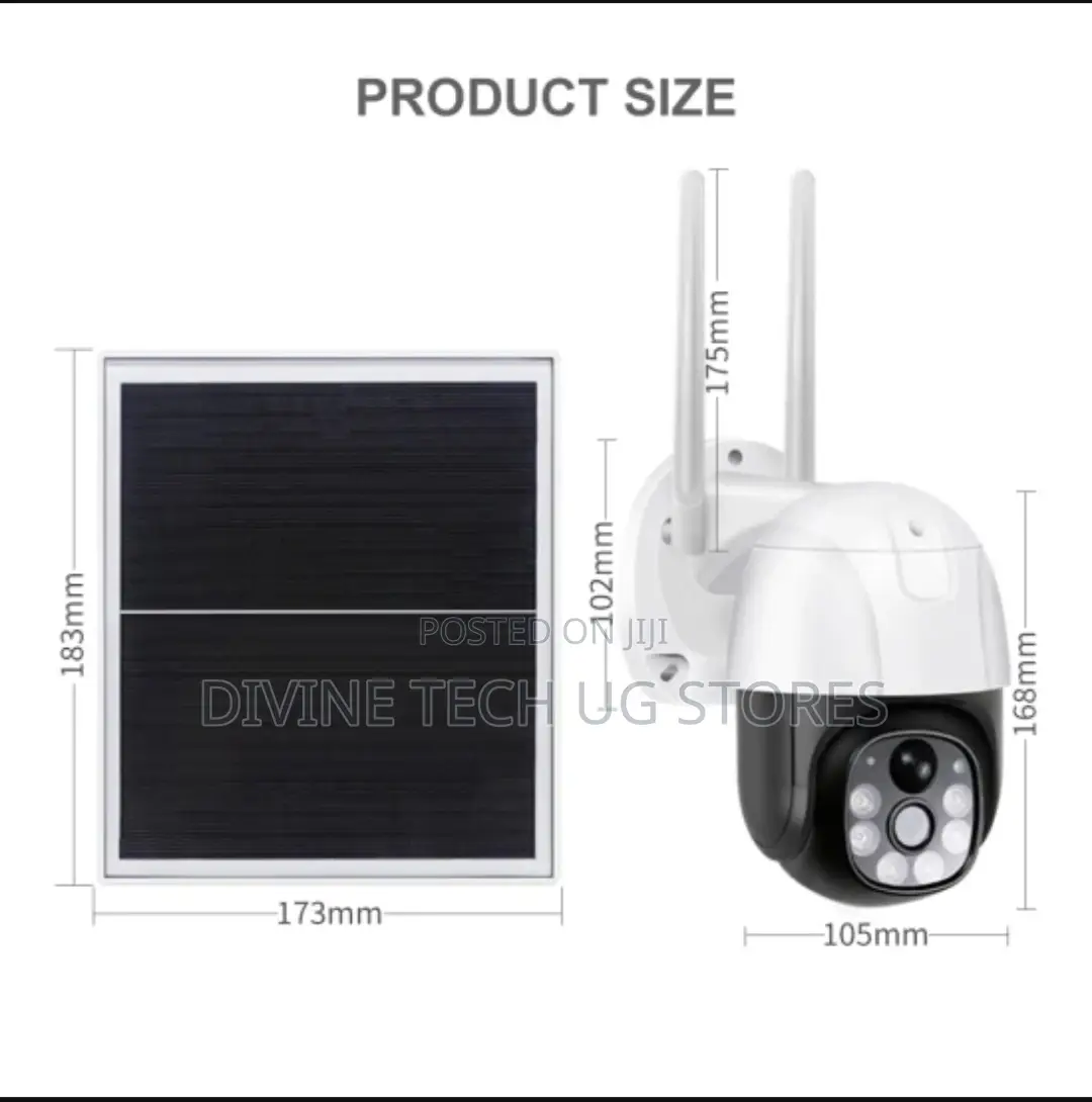 4g Solar-Powered Home Security Camera