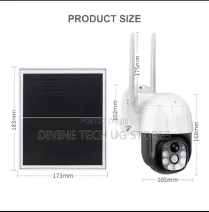 4g Solar-Powered Home Security Camera