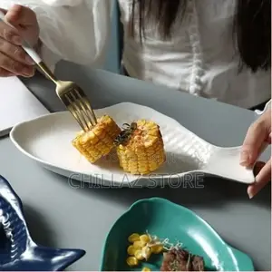 11 Inch Steak, Fish Plate Tray Dinner Platter, Bowl
