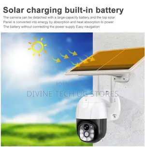 4g Solar-Powered Home Security Camera