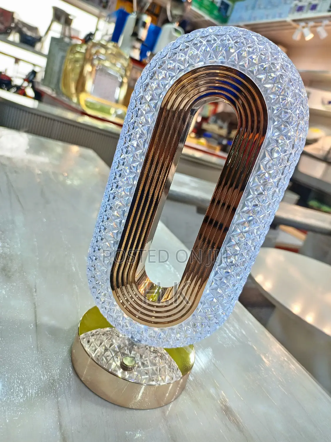 LED Multicolor Crystal Lamp