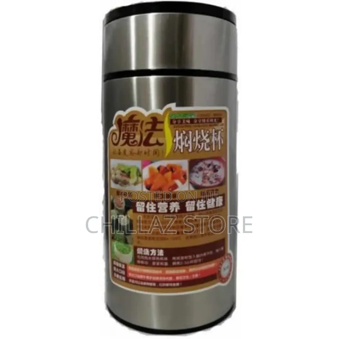 1000ml Vacuum Insulated Thermo Food Flask, Lunch Box, Warmer