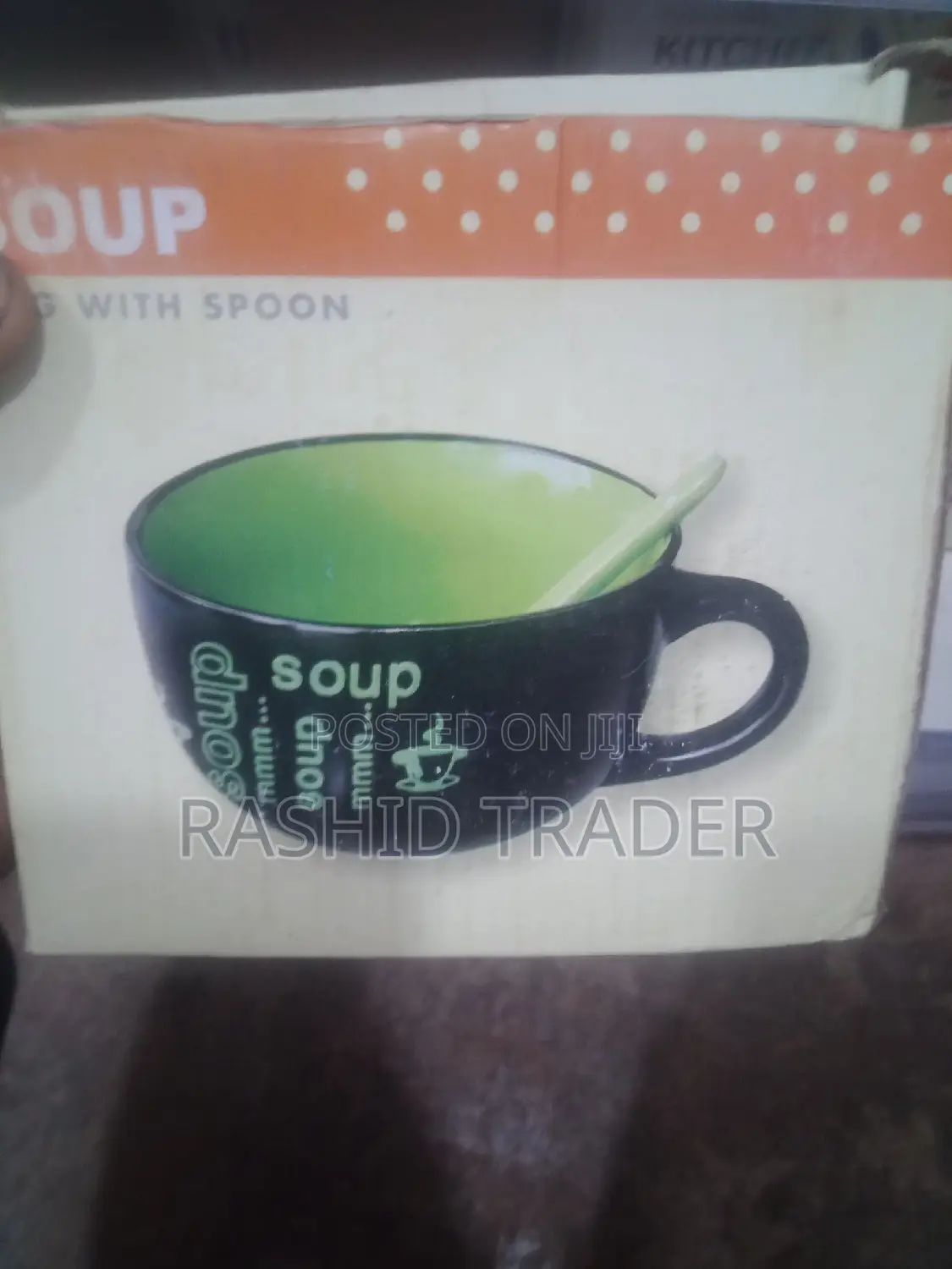 Soup Mug Plus Spoon