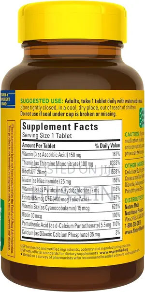 Nature Made - Super B Complex + Vitamin C