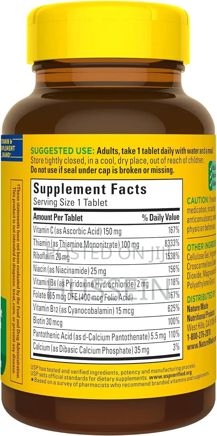 Nature Made - Super B Complex + Vitamin C