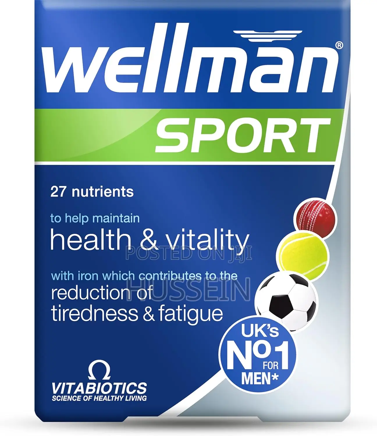 Vitabiotics Wellman Sport Vitamin Tablets