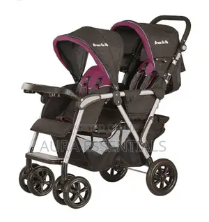 Foldable Twin Baby Double Stroller