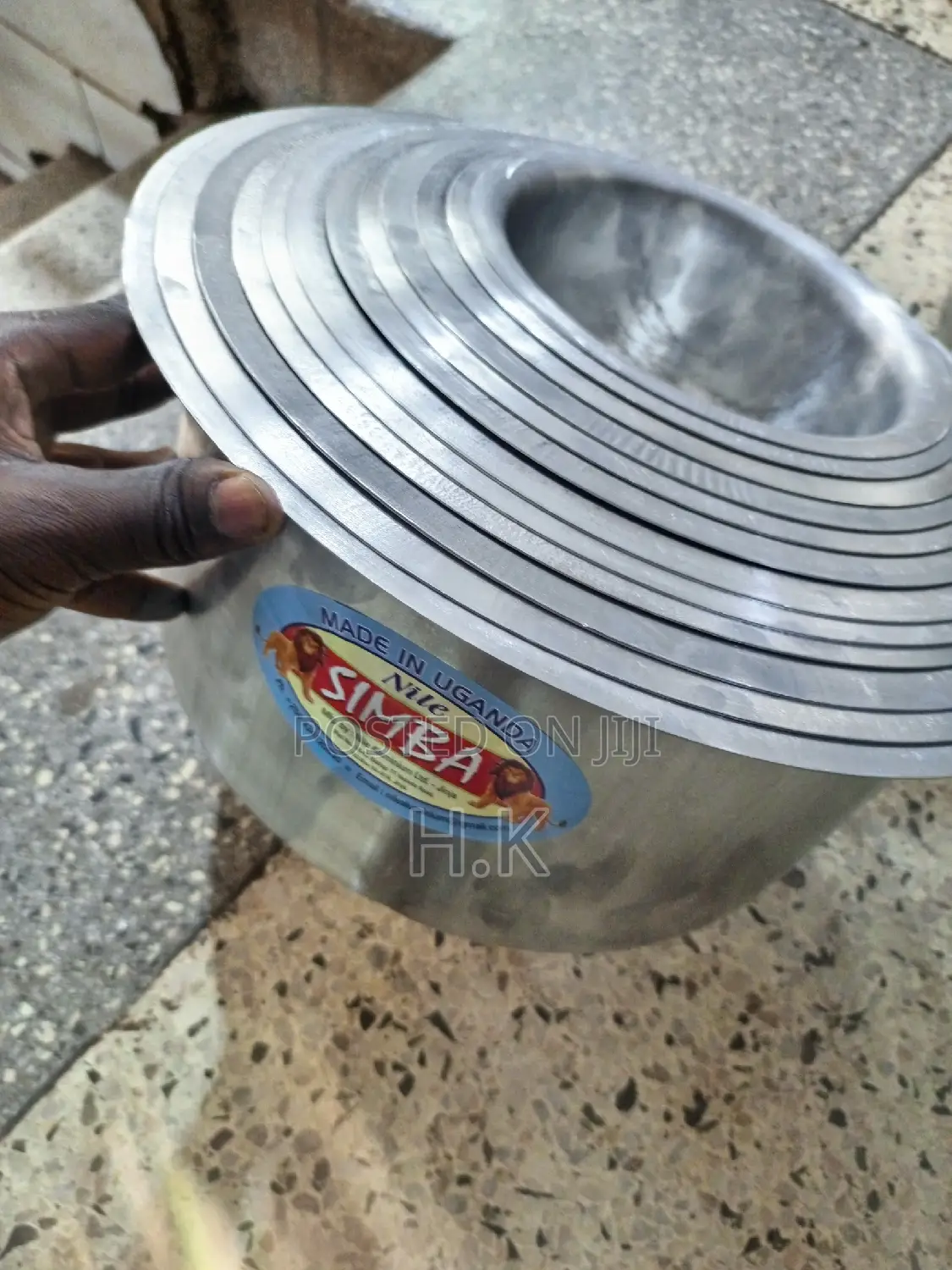 12"-23" Simba Sauce Pan (12piece Set)
