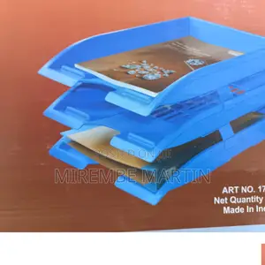 Executive Office Paper and File Tray Rack