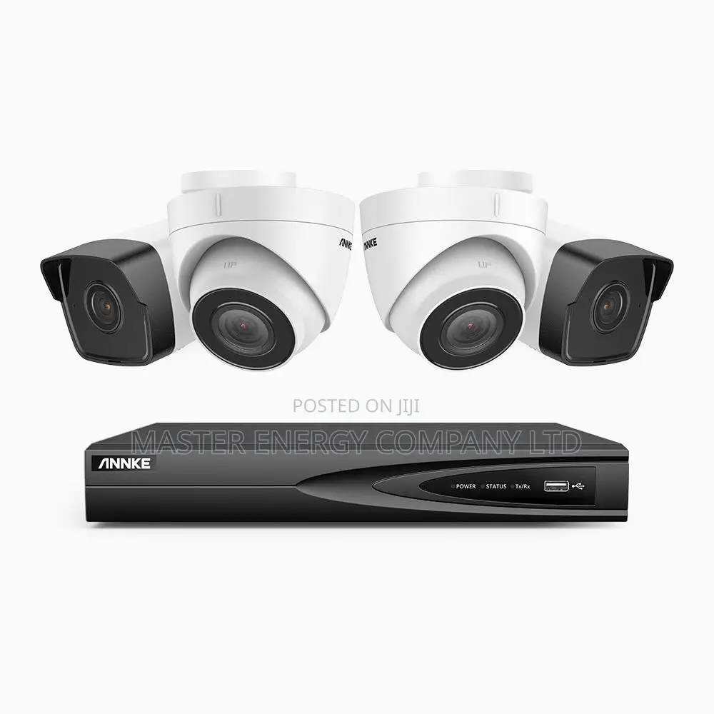 4 CHANNEL IP Cameras 2mp Full Kit NN