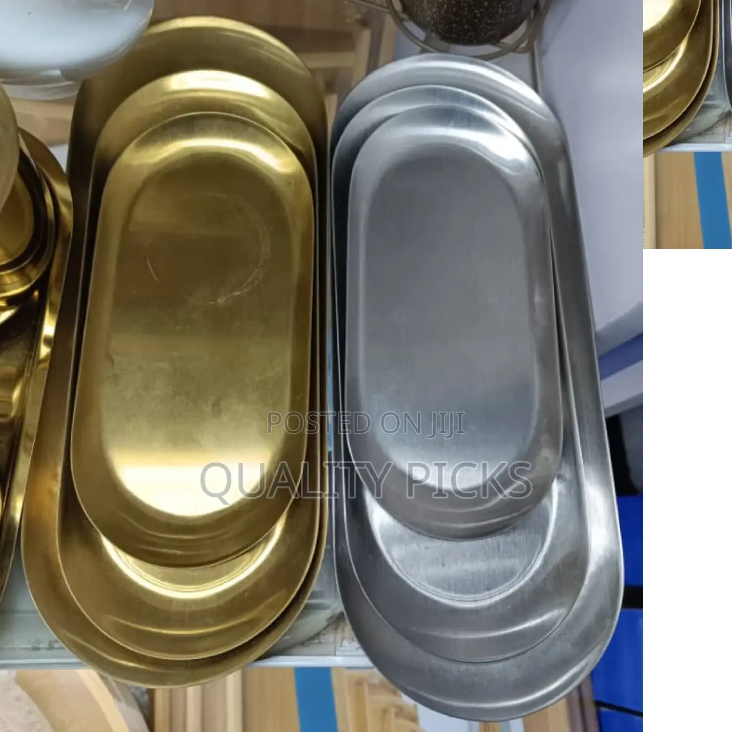 Brand Stainless Tray