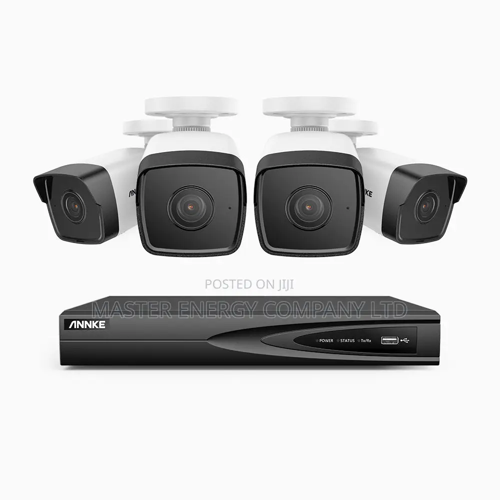 4 CHANNEL IP Cameras 2mp Full Kit KK