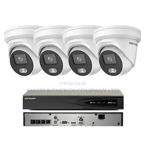 4 CHANNEL 2mp IP Cameras Full Kit LL