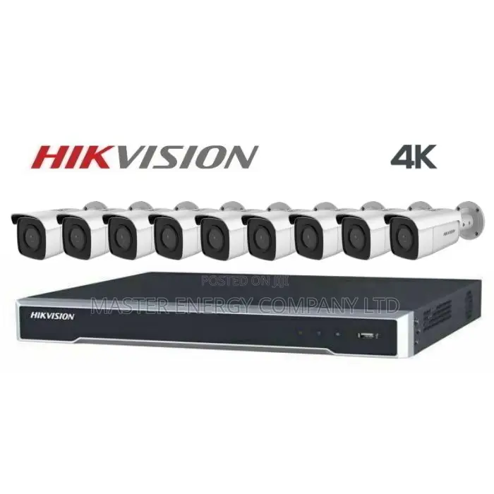 8 Channel IP Cameras Full Kit 2mp 