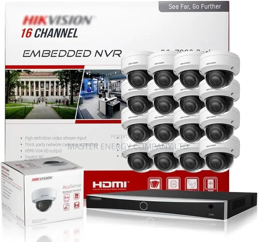 16 CHANNEL 2mp IP Cameras Full Kit Ki