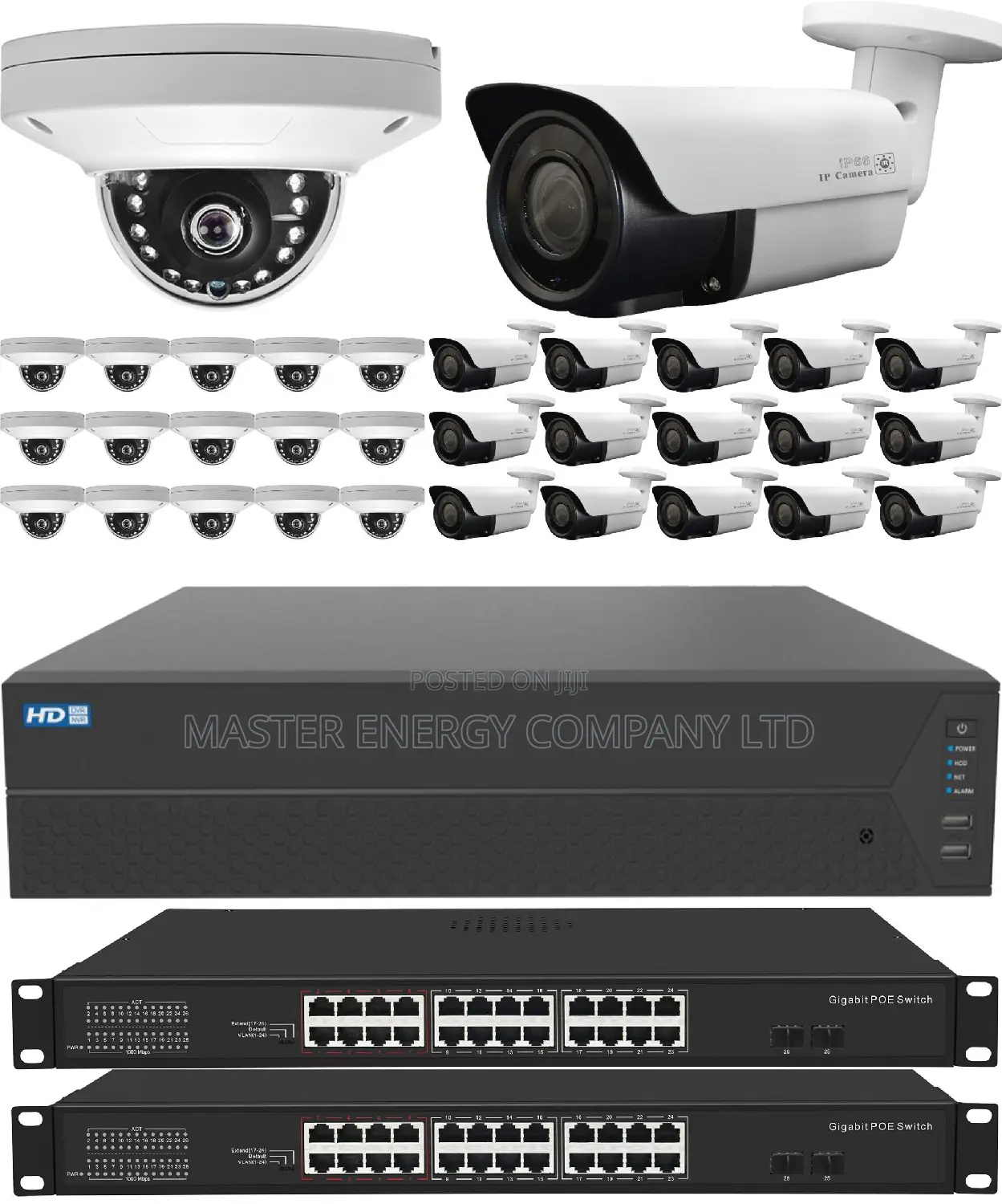 32 CHANNEL 2mp IP Cameras Full Kit NN