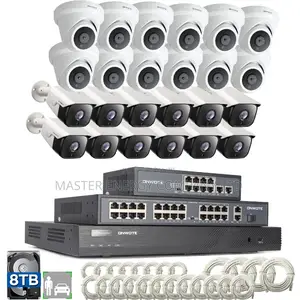 32 CHANNEL 2mp IP Cameras Full Kit Mm