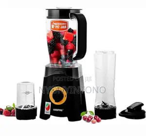 Geepas 3-in-1 Blender With Powerful Motor Smoothie Maker