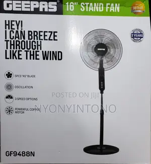 Geepas the Most Silent and Strong Fan 2years Warranty