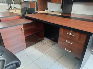 Exexecutive Office Table With L Drawer