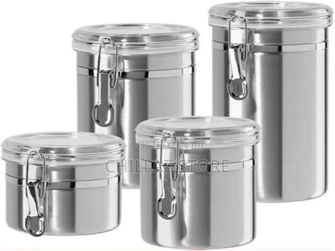 4-Piece Stainless Steel
