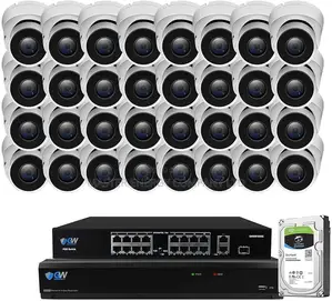 24 Channel 2mp IP Cameras Full Kit Y1