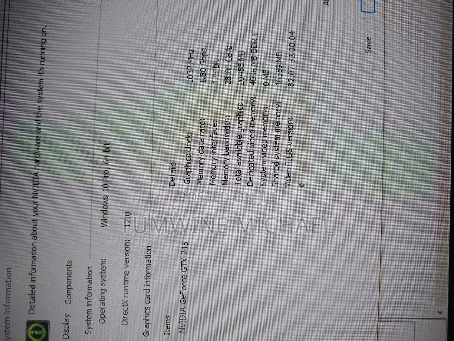 Desktop Computer Dell XPS 8940 32GB Intel Core I7 SSD 1T
