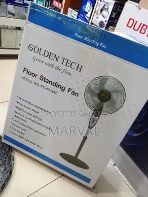 (Golden Tech) 5 Blades Floor Standing Fan