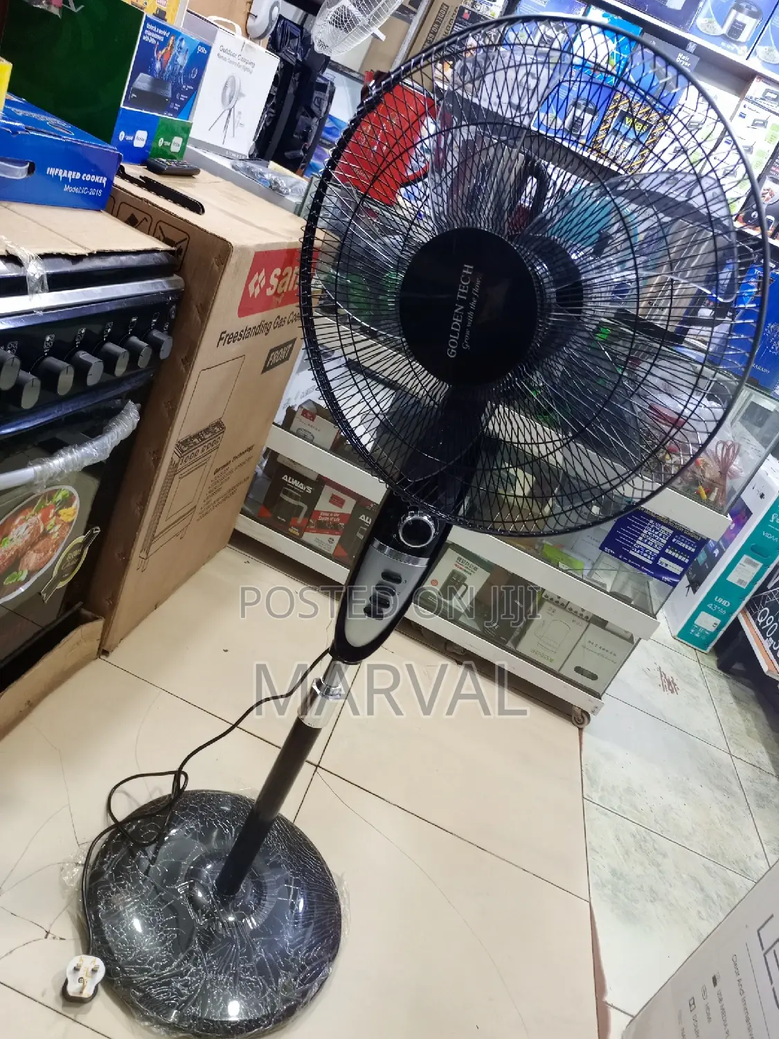 (Golden Tech) 5 Blades Floor Standing Fan