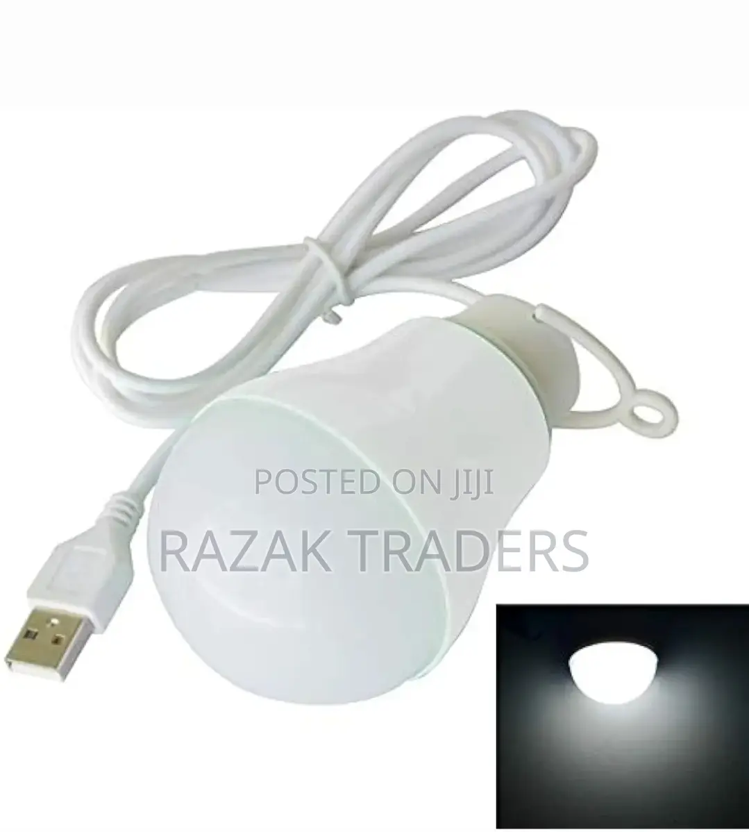 Pack of 1 USB Bulb for Outdoor Camping