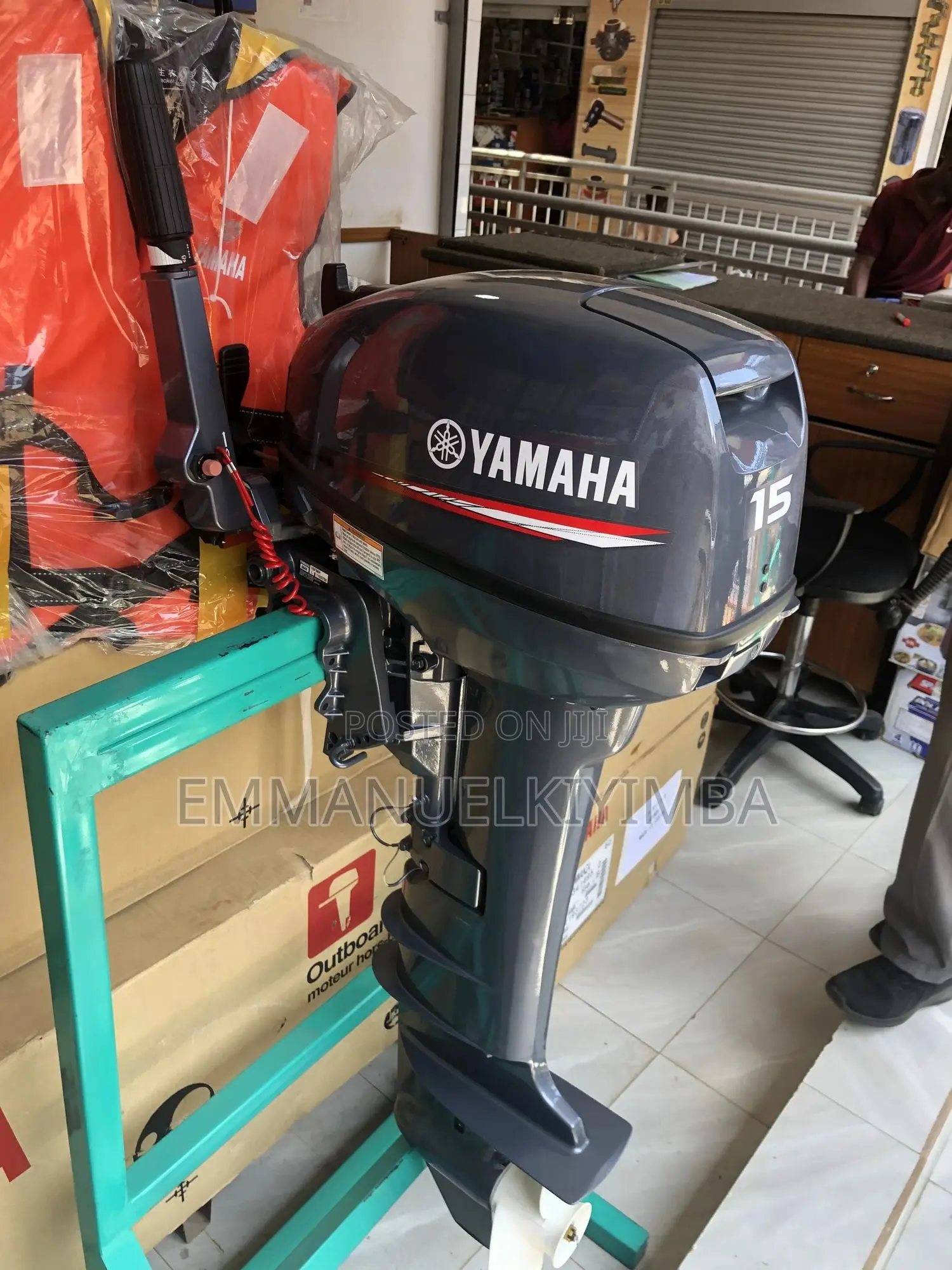 Yamaha 15hp 2 Stroke Enduro Boat Engine