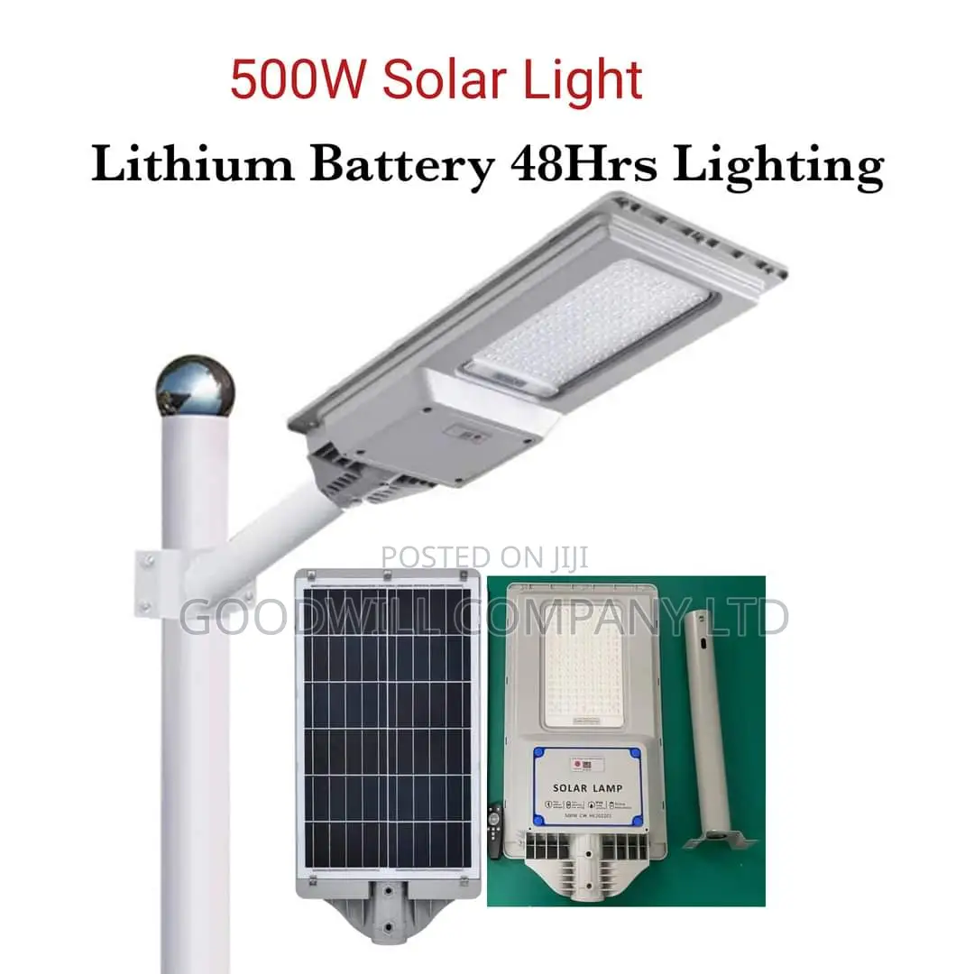 500w Solar Street Light Flat Eye