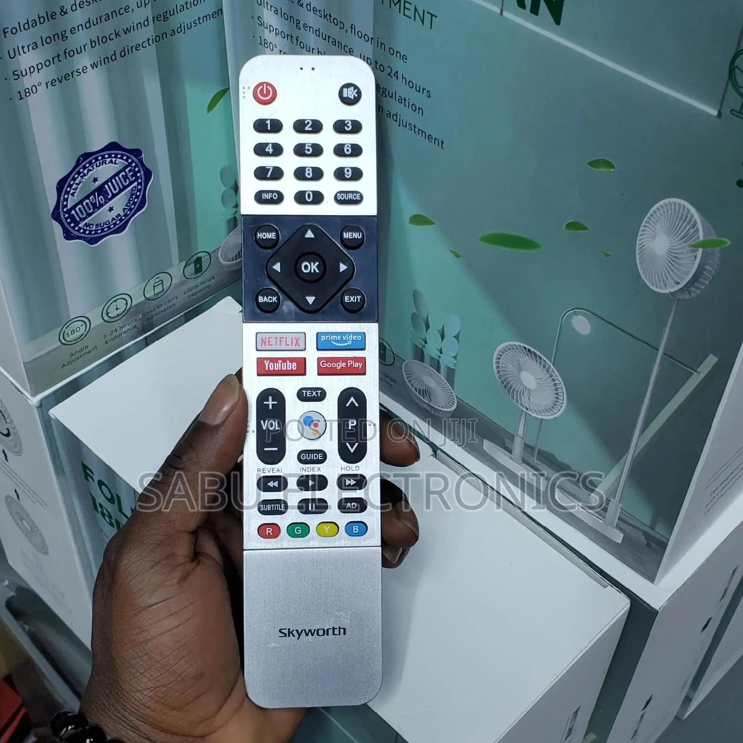 Skyworth Remote for Smart TVS With Google Assistant