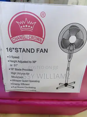 Electric Stand Fan/Crown Stand Fan/16" Stand Fan/Stand Fans