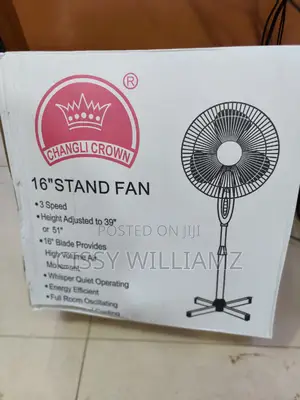 Changli Crown Electric Stand Fan/16" Stand Fan/Crown Fans