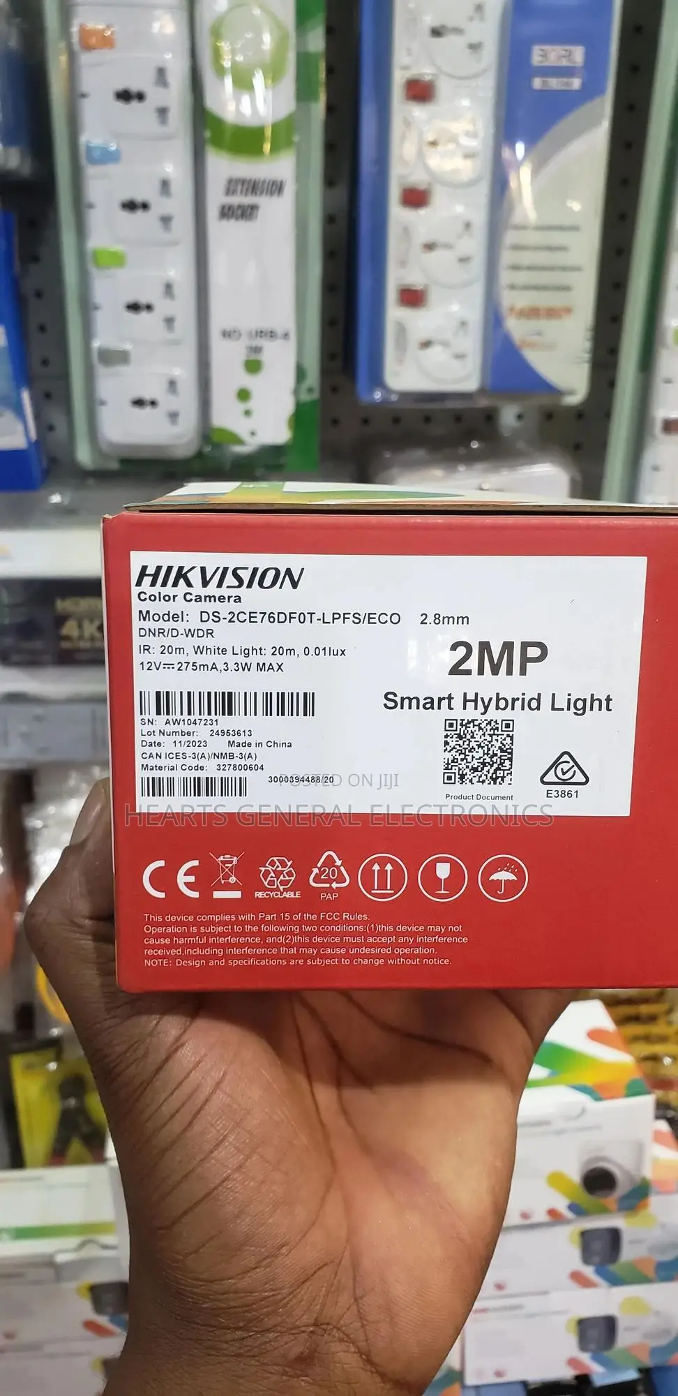 Hikvision Camera ( Full Color and Audio )