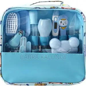 13 PCS Baby Healthcare and Grooming Kit Blue