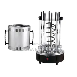 Household Rotating Electric Skewer Barbecue Grill Stove